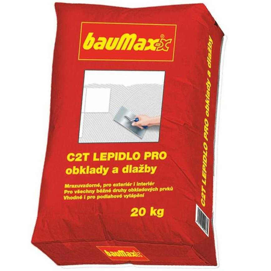 Lepidlo pro obklady a dlažby C2T 20 kg Baumax