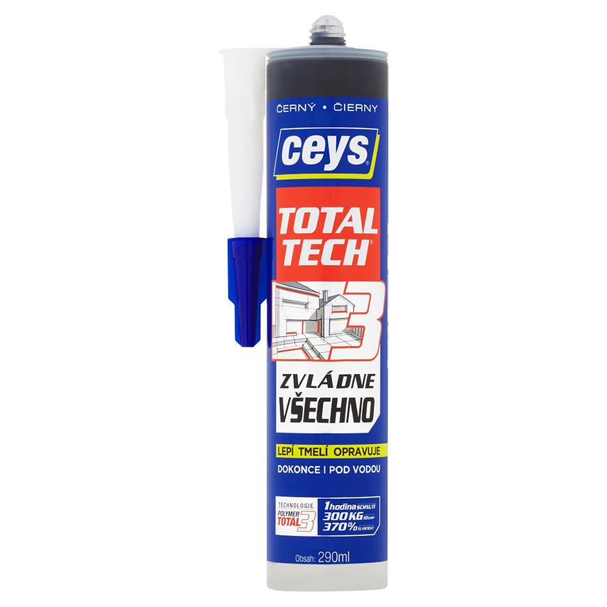 Lepidlo univerzální Ceys Total Tech černý 290ml Ceys