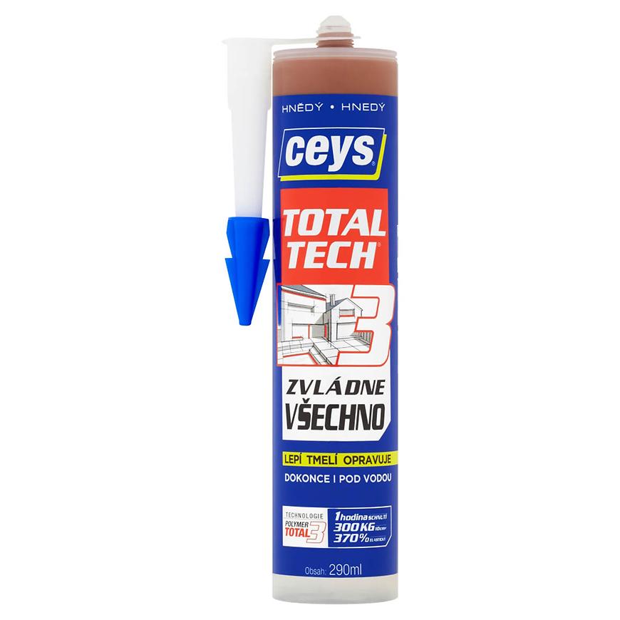 Lepidlo univerzální Ceys Total Tech hnědý 290ml Ceys