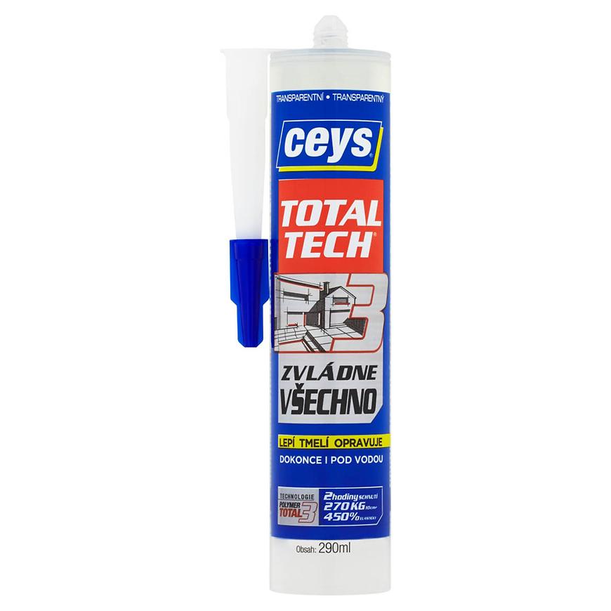 Lepidlo univerzální Ceys Total Tech transparentní 290ml Ceys