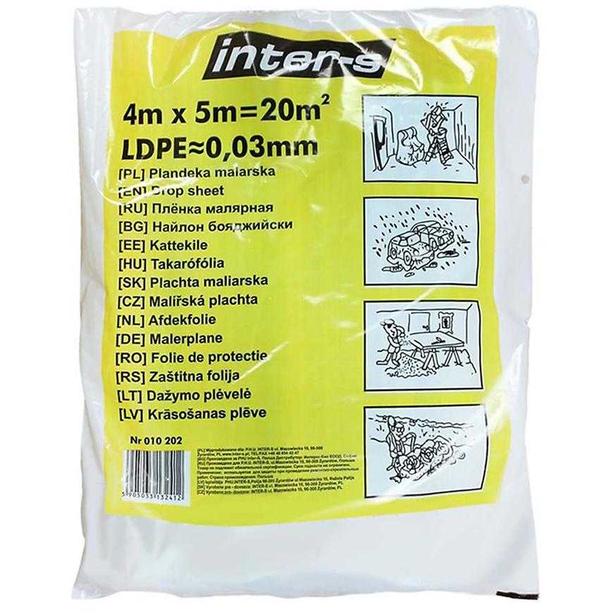 Malířská Plachta 4/5 žlutá Inter- S