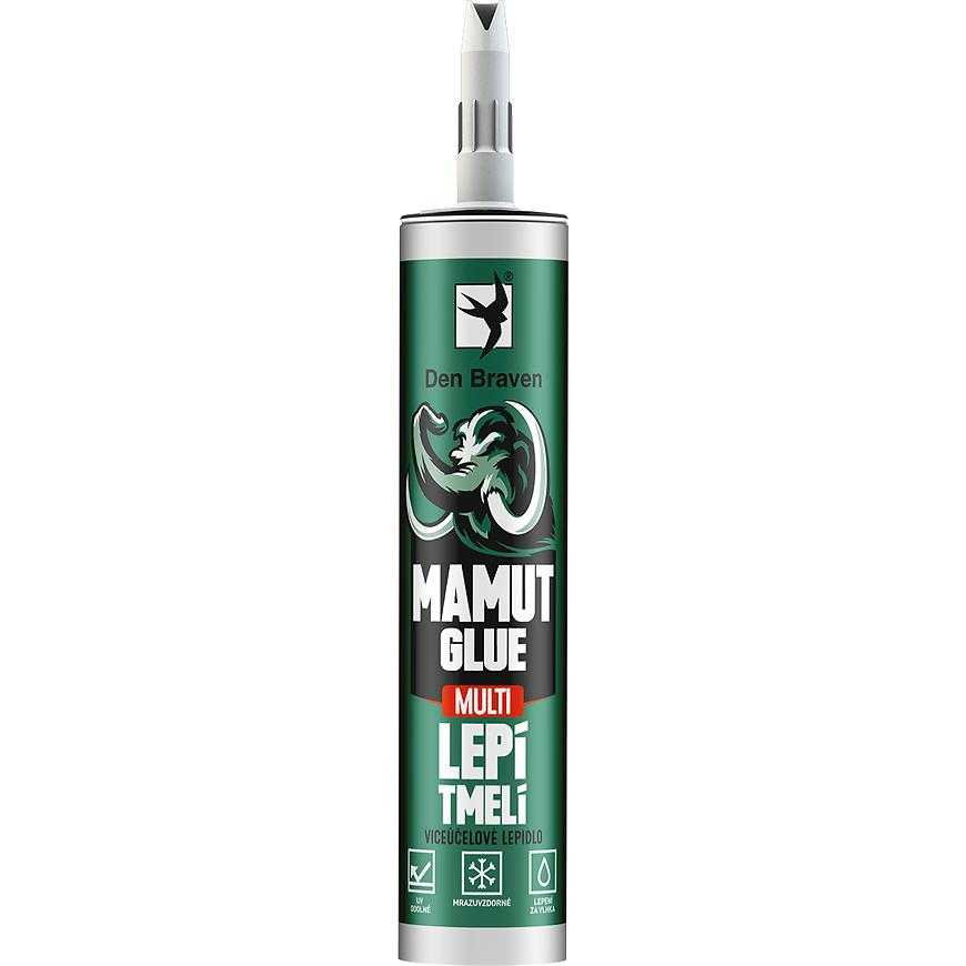 Montážní lepidlo Den Braven Mamut Glue Multi 290 ml bílé Den Braven