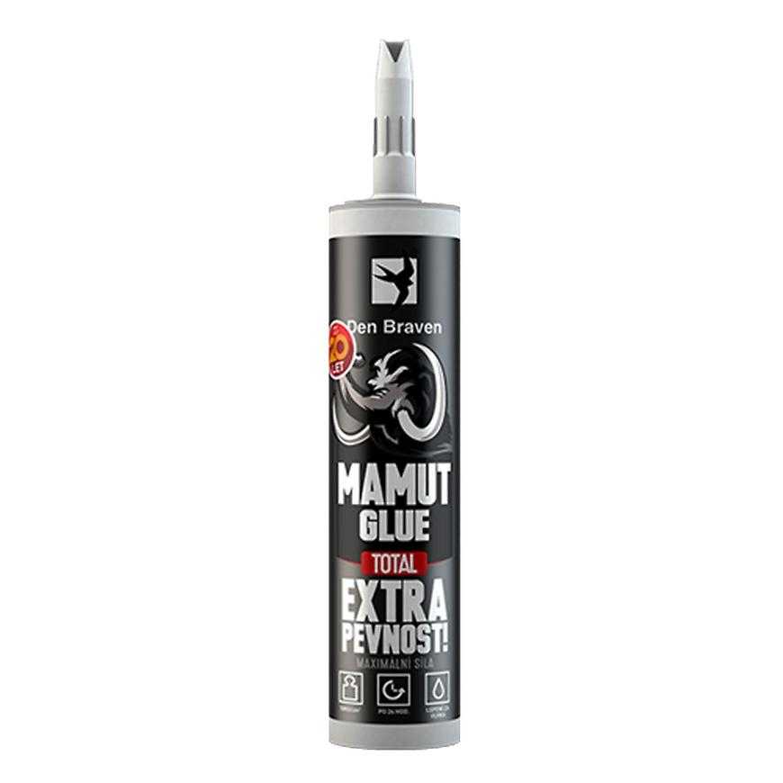 Montážní lepidlo Den Braven Mamut Glue Total 290 ml bílé Den Braven