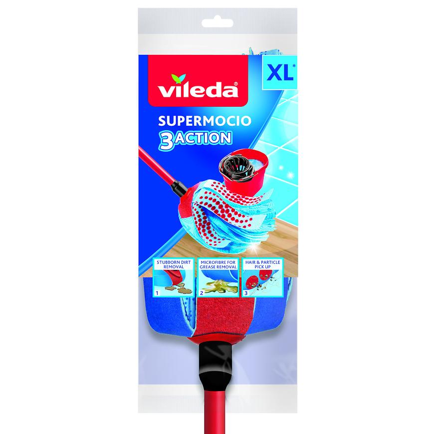 Mop 3Action Velour Vileda Baumax