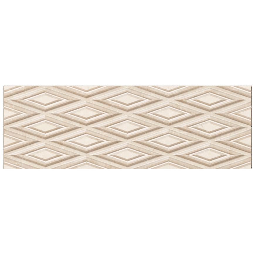 Nástěnný obklad Tiber XL beige rekt. 25/75 Emigres