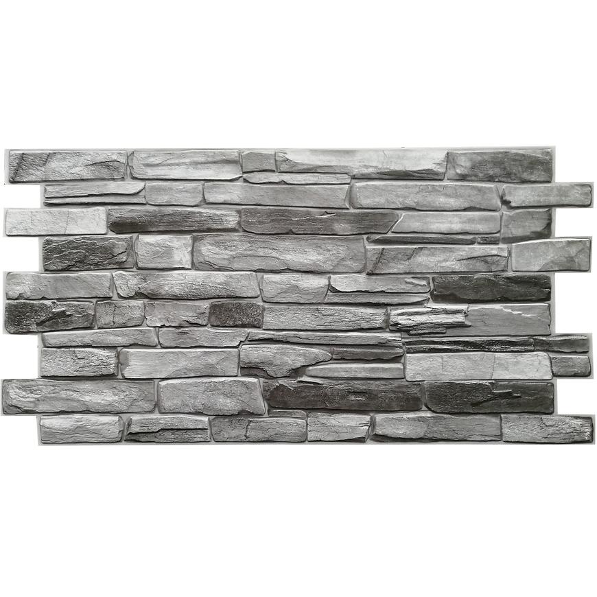 Nástěnný panel PVC Grey Stone 98x49