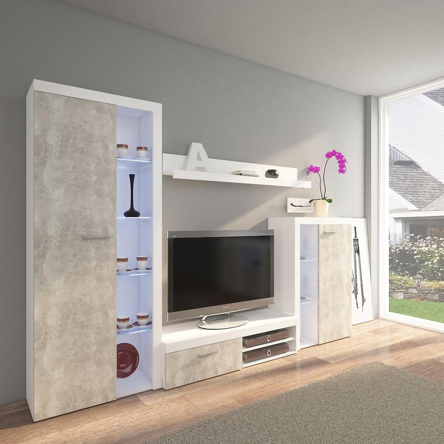 Obývací Stěna Rumba 290cm Beton Baumax