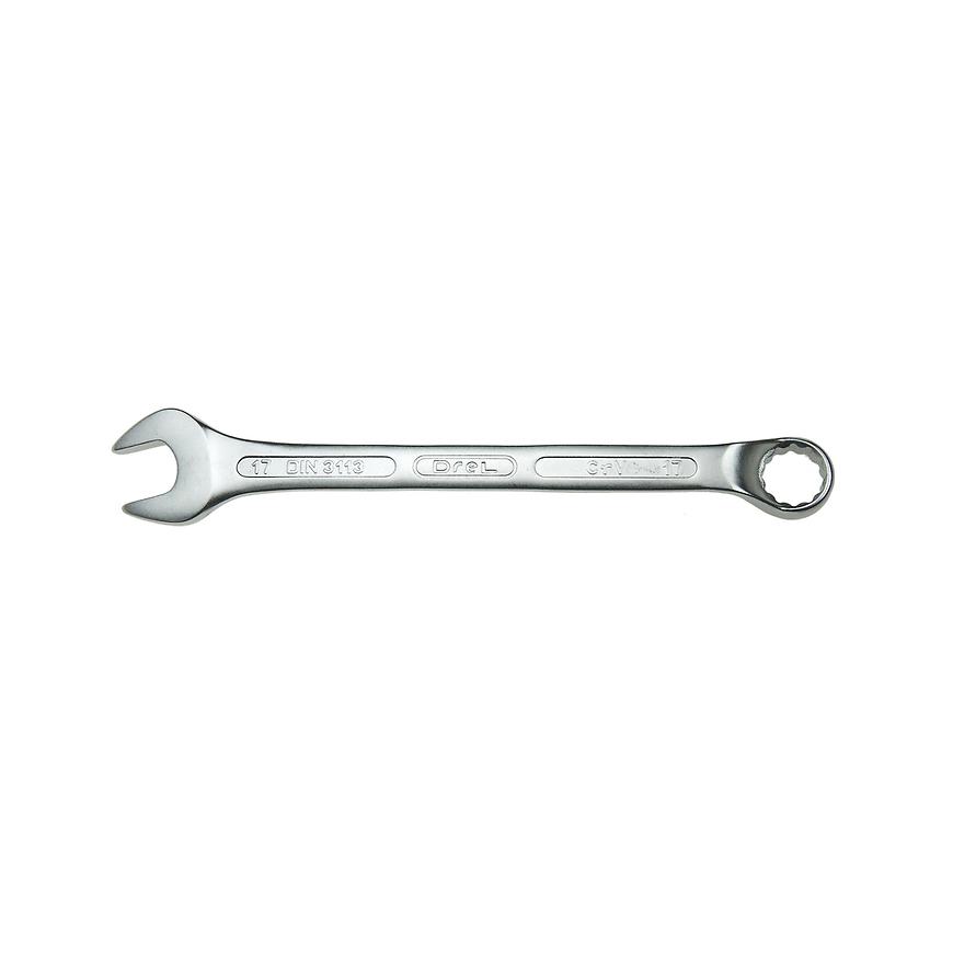 Očkoplochý hluboce vyhnutý klíč: 17 mm Drel