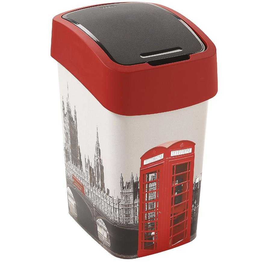 Odpadkový koš flip bin 25l 209994 londýn Baumax
