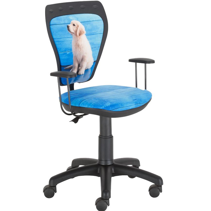 Otáčecí Židle Ministyle Black – Bílý Labrador Baumax