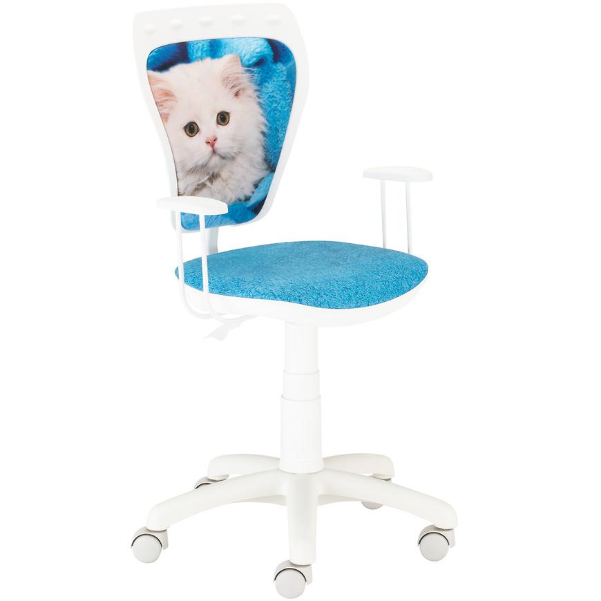 Otáčecí Židle Ministyle White - Kočka V Dece Ii Baumax