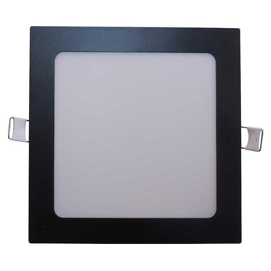 PANEL LED SQUARE 18W 4200K ČTVEREČNÍ ČERNÁ Baumax