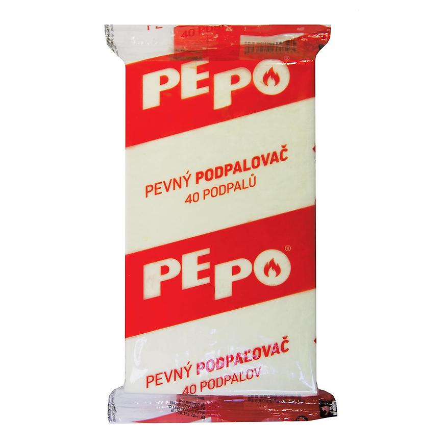 PE-PO pevný podpalovač 40 podpalů PE- PO