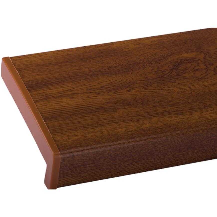PVC parapet zlatý dub 30x120cm vč. 1 ks zakončení Baumax