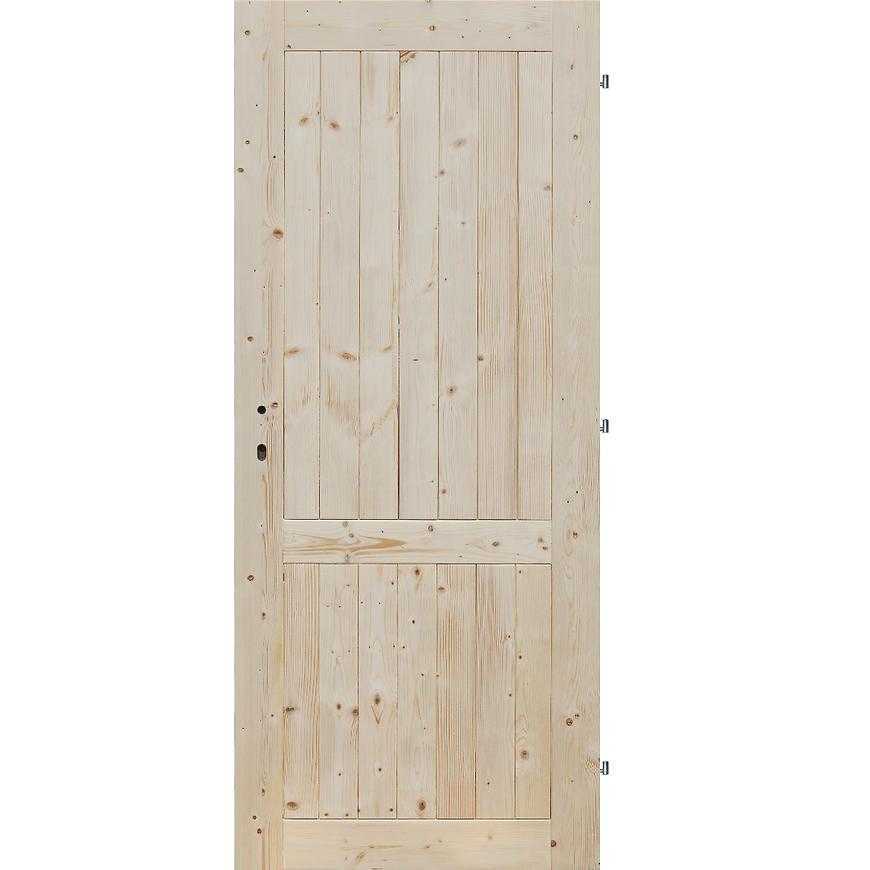 Palubkové dveře PN plné 80P smrk Baumax