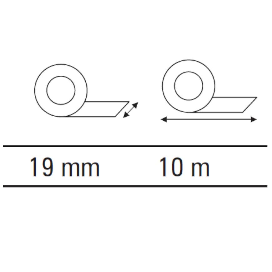 Páska izolační černá 19 mmx10 m Baumax