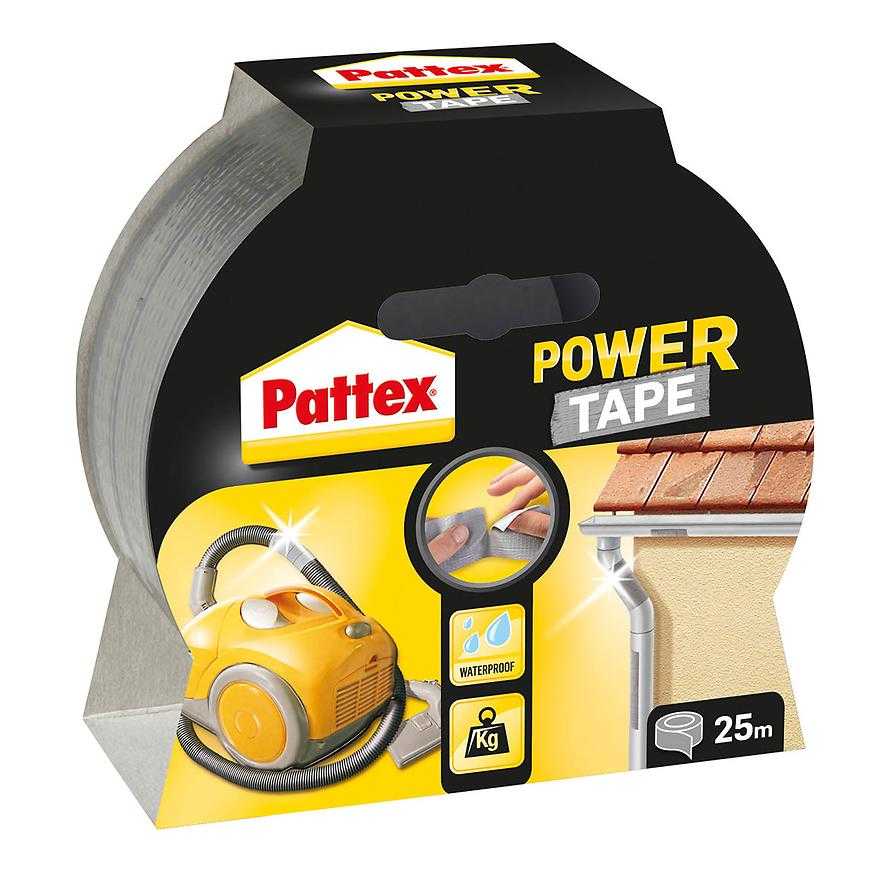 Pattex power tape 25 m strieborna Baumax