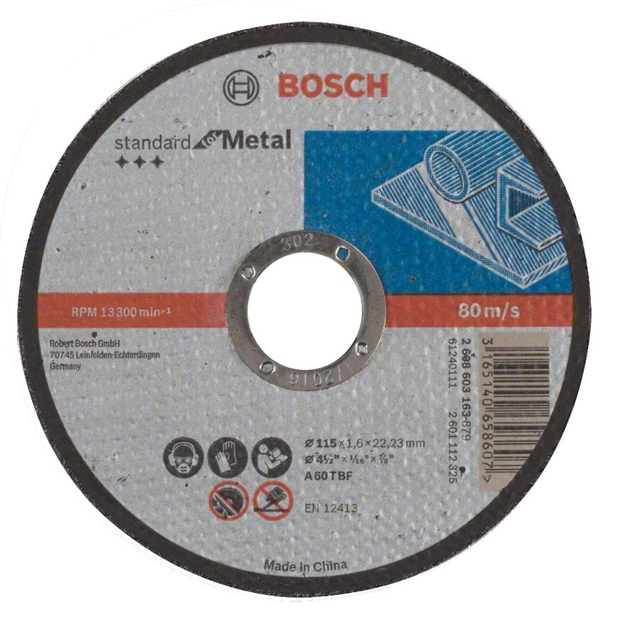 Plochý řezný kotouč multi x-lock 115mm × 1mm Bosch