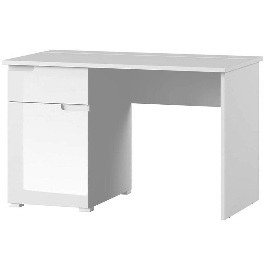 Psací Stůl Selene 120 cm Bílá Mat/Bílá Lesk Baumax