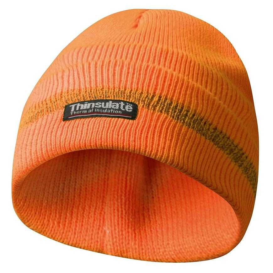 Reflexní čepice oranžová Gebol