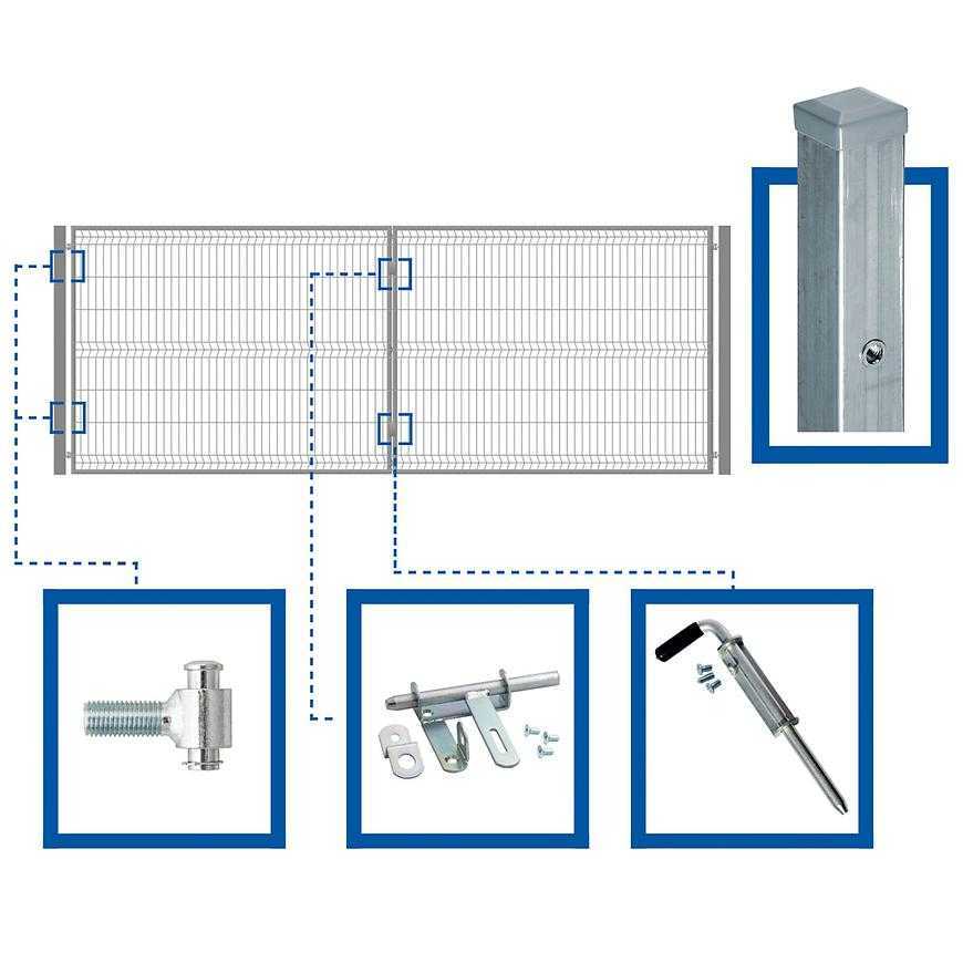 Sada brána WGBRA-T000292 Baumax