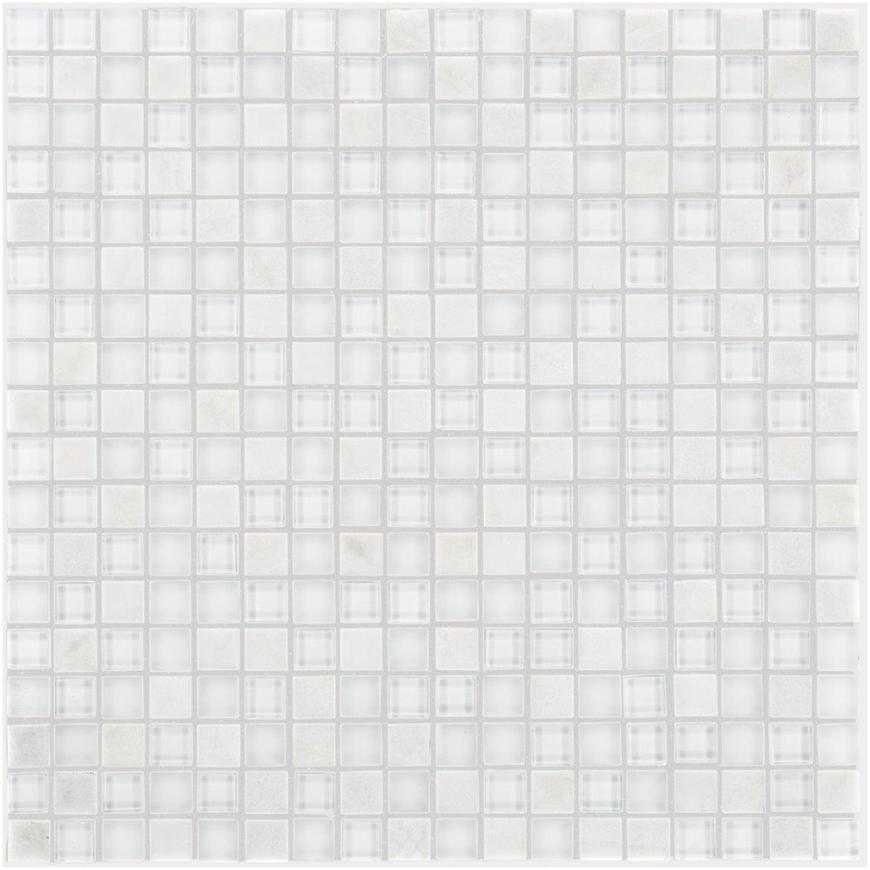 Samolepící mozaika  SM White 30/30 78196-2 EURO STONE