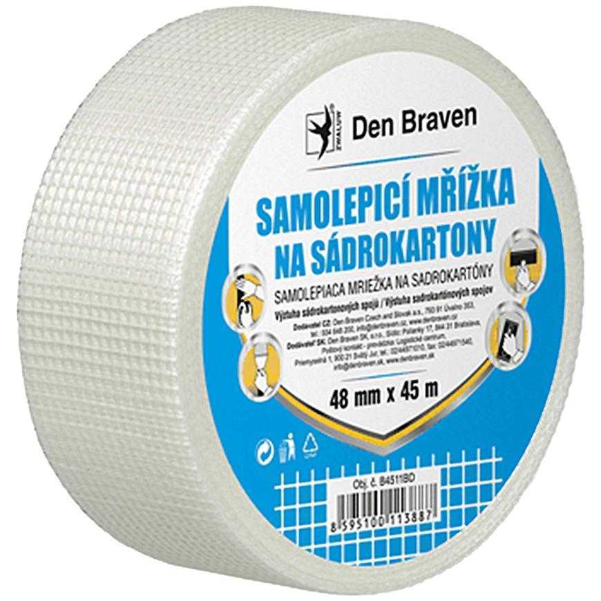 Samolepicí mřížka na sádrokartóny 48 mm x 20 m Den Braven