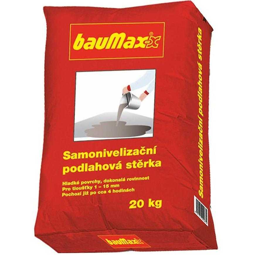 Samonivelizační podlahová stěrka 20 kg Baumax