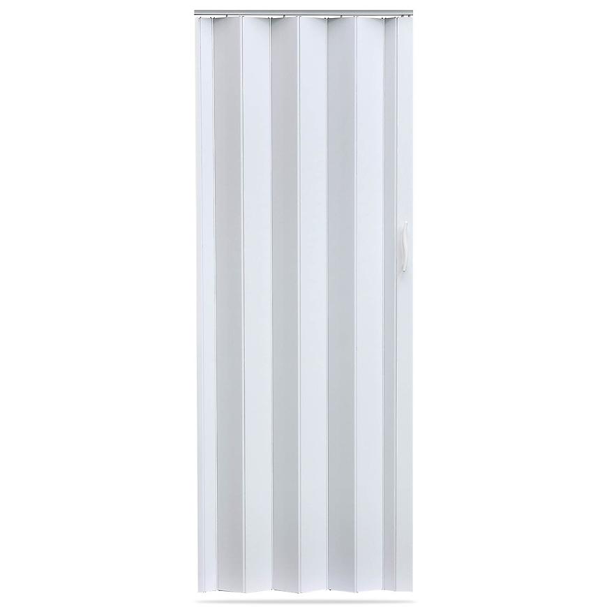 Shrnovací dveře Accordion bílé 820mm Baumax