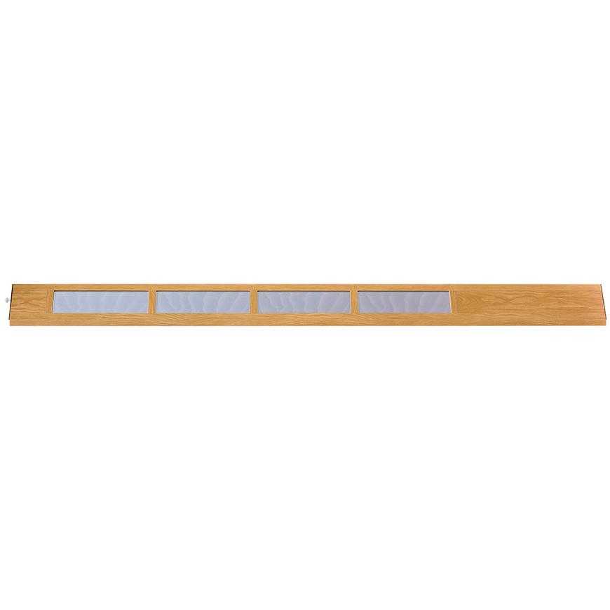 Shrnovací dveřní panel Crystalline Glass světlý dub 148mm Baumax