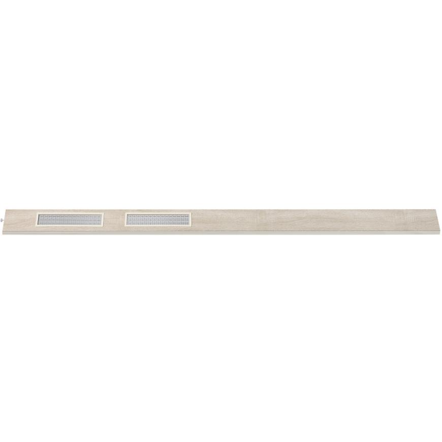 Shrnovací dveřní panel Pioneer Glass dub sonoma 126mm Baumax