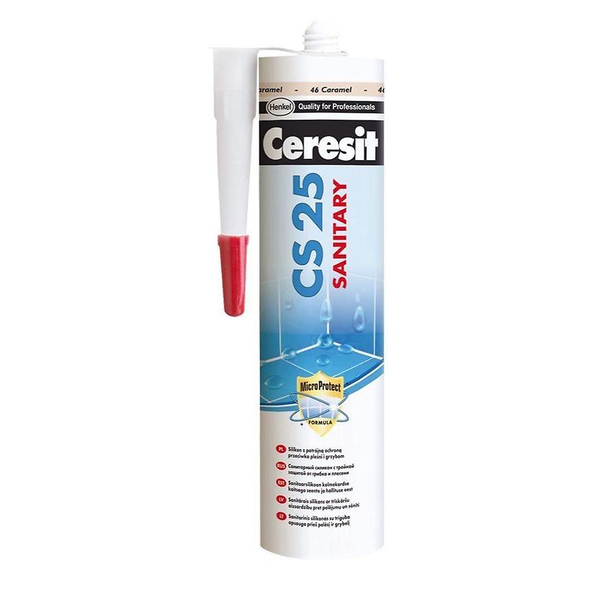 Silikon sanitární Ceresit CS25 13 antracit 280 ml Ceresit