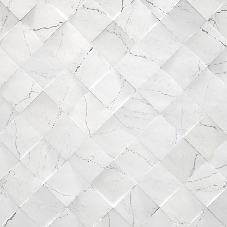 Skleněný panel 60/60 Marble Diamond Esg Aqua Mercado