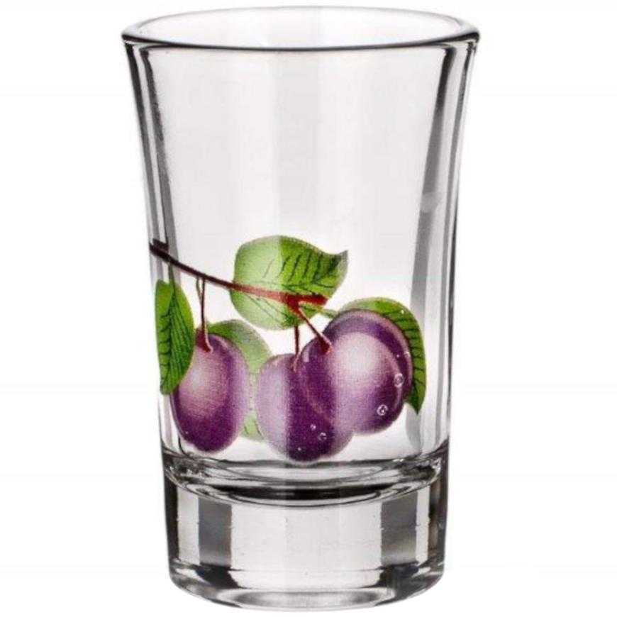 Sklenička Verona plum 40ml 6ks 041402s-b Baumax