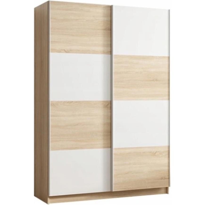 Skříň Alfa 3 150cm Dub Sonoma/Bílá Baumax