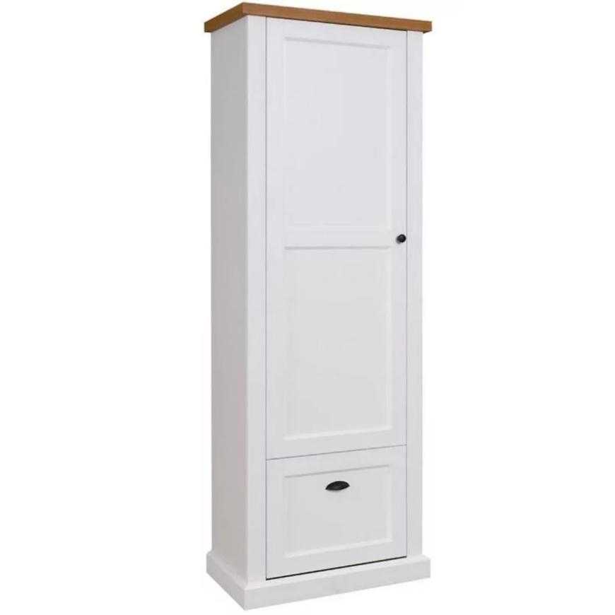 Skříň Galia 72cm Bílý/Dub Příroda Baumax