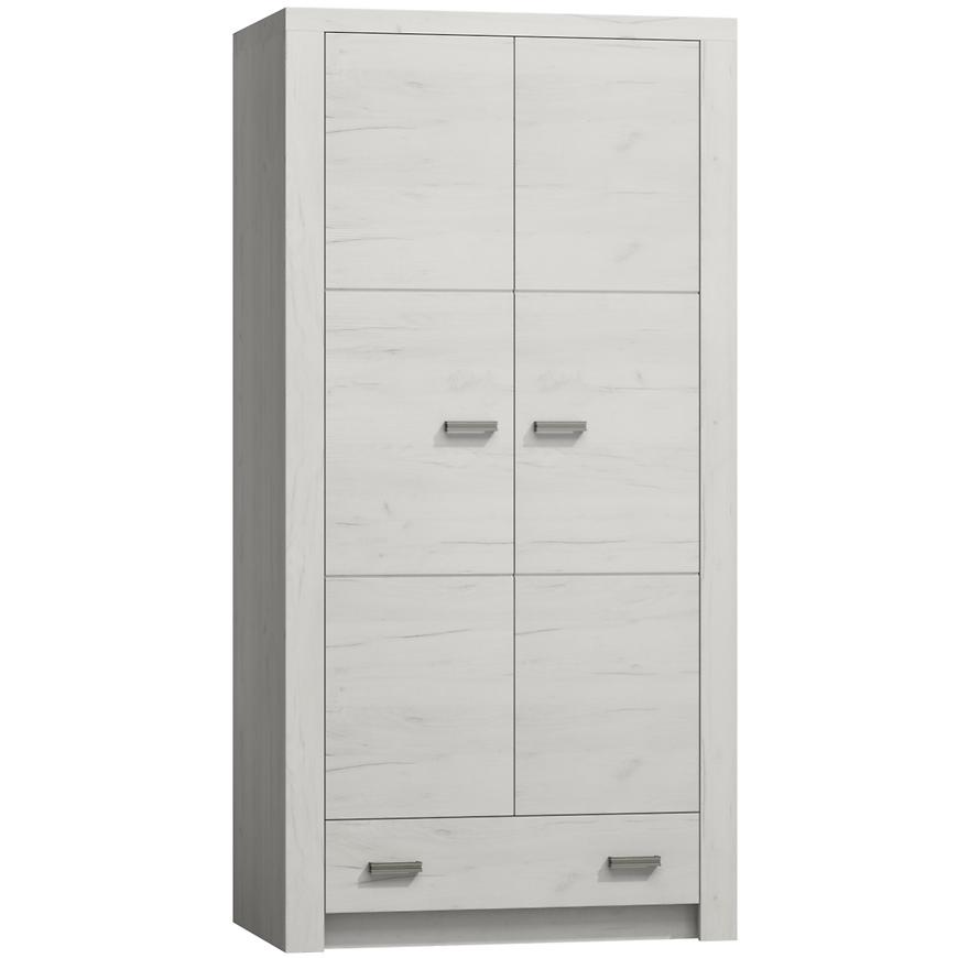 Skříň Indianapolis 96 cm  Kraft Bila Baumax