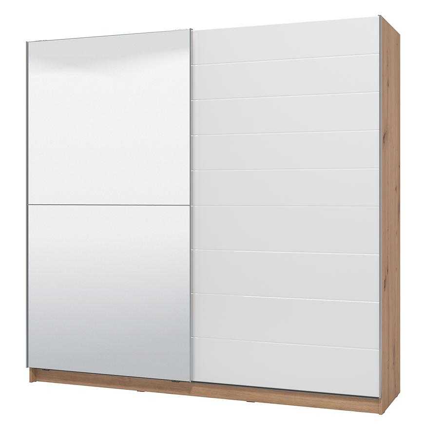 Skříň Mondego 220 artisan/bílá lesk Baumax