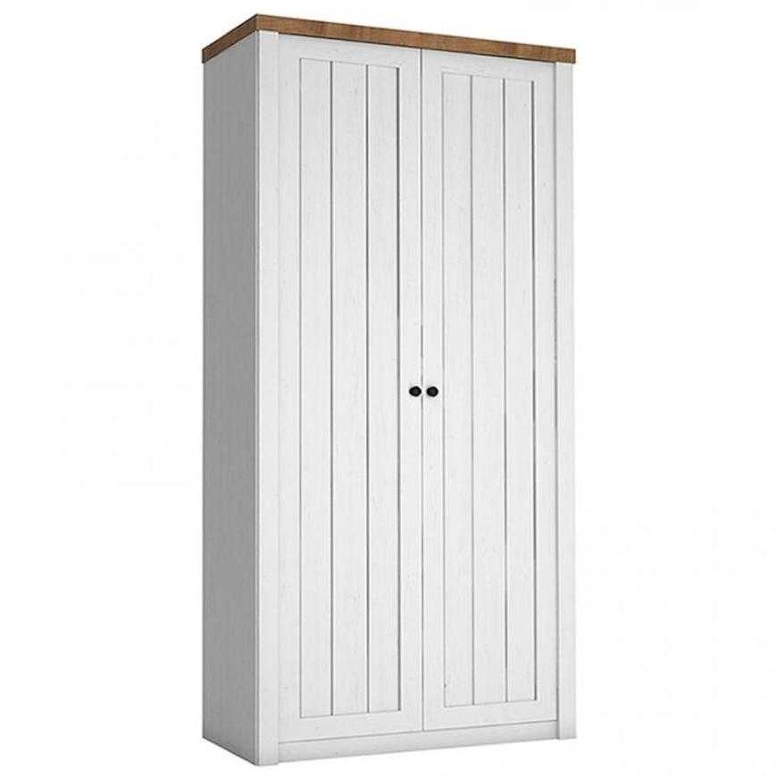 Skříň Prowansja 90cm Borovice Andersen/Dub Lefkas Tmavý S2D Baumax