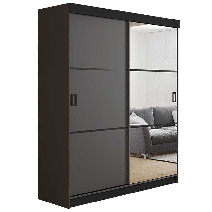 Skříň Retro 138 3l Grafit / Přední Grafit Baumax