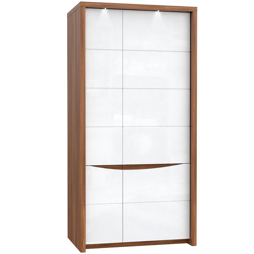 Skříň Saint Tropez  93cm Dub Sangallo/Bílý Baumax