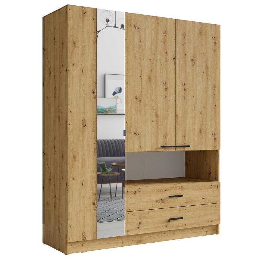 Skříň Turyn dub artisan Baumax