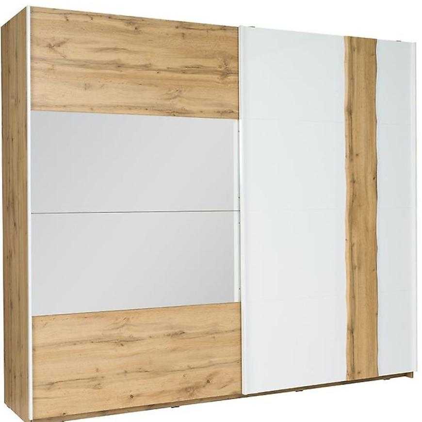 Skříň Wood 12 250 cm Bílá/Wotan Baumax