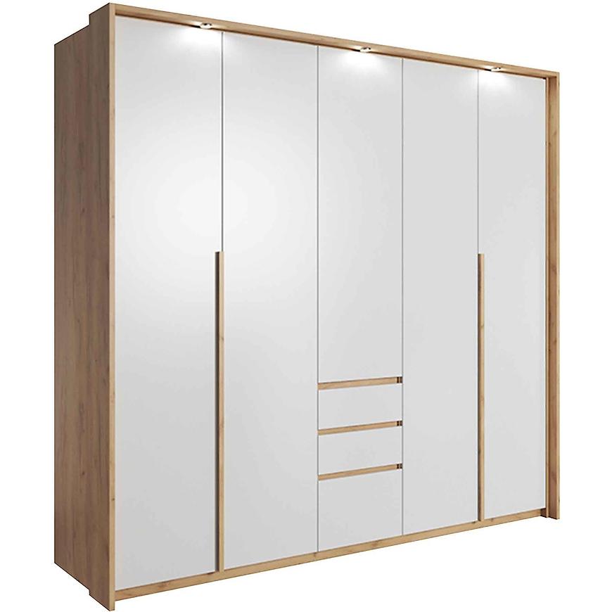 Skříň Xelo 230 + Lišta Led Bílá/Craft Baumax
