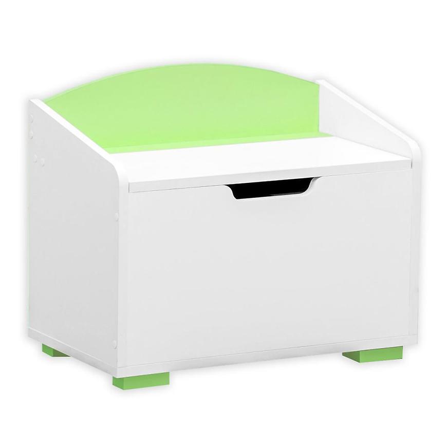 Skříňka BB07 bílá+zelená Baumax