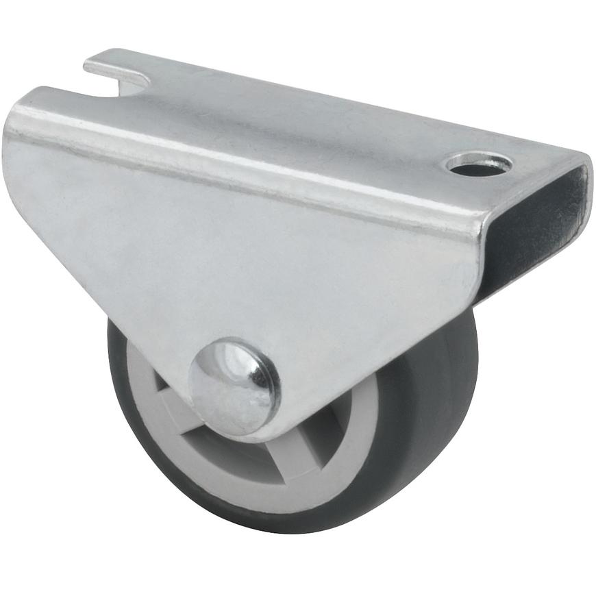 Skříňové kolečko pro měkké podlahy o 30 mm Walteco