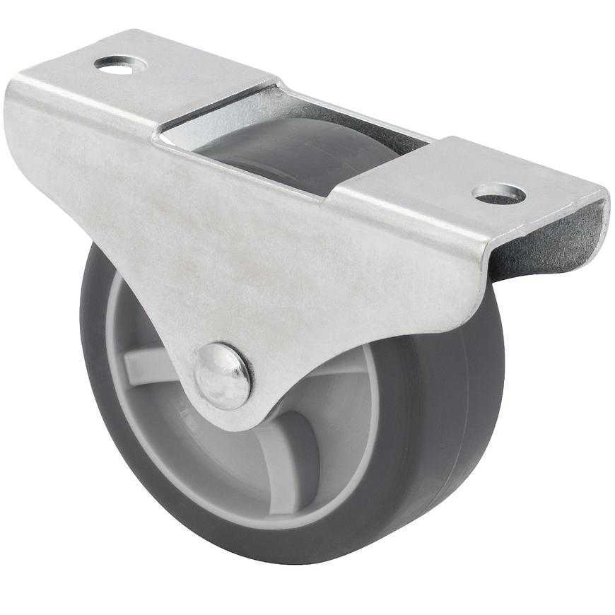 Skříňové kolečko pro měkké podlahy o 50 mm Walteco