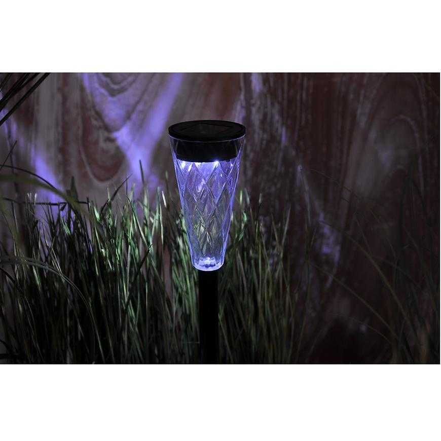 Solární osvětlení 1 LED černá Baumax
