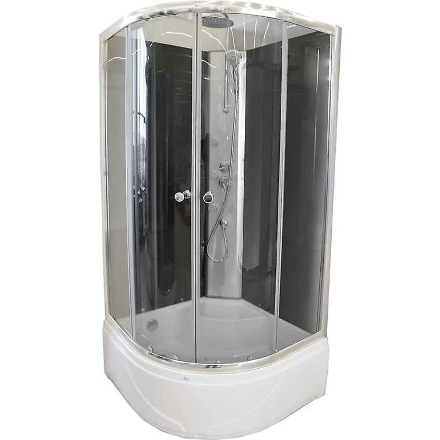 Sprchový box s hydromasáží kora vys.van. 80-4 díly Baumax