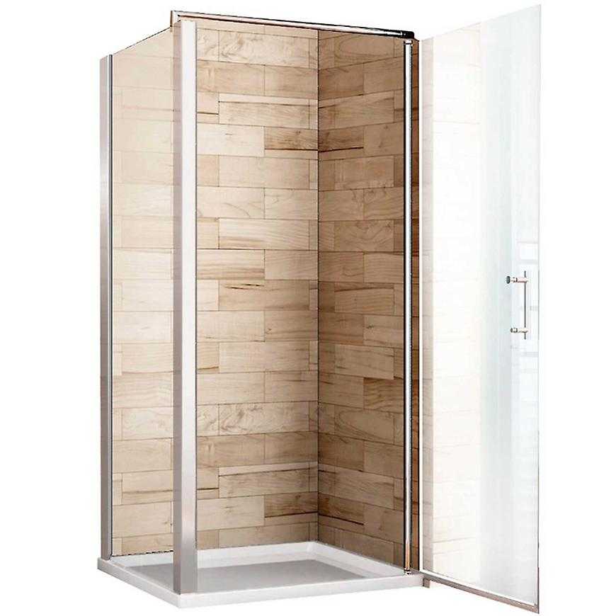 Sprchový kout Atena 80x80x190 čiré sklo - chrom Baumax